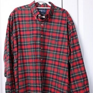 Ralph Lauren Plaid Long Sleeve Shirt